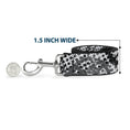 Load image into Gallery viewer, Dog Leash - Grunge Gears Black/White