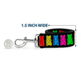 Load image into Gallery viewer, Dog Leash - Gummy Bears Black/Multi Color
