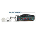 Load image into Gallery viewer, Dog Leash - Geometric5 Gray/Teal/White/Pink/Yellow