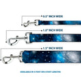 Load image into Gallery viewer, Dog Leash - Galaxy Blues/Blues
