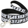 Load image into Gallery viewer, Dog Leash - Girls Posing Film Strip White/Black