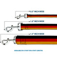 Load image into Gallery viewer, Dog Leash - Germany Flag Weathered