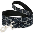 Load image into Gallery viewer, Dog Leash - Giraffe Spots Gray/Charcoal