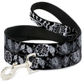 Load image into Gallery viewer, Dog Leash - Honor Black/White