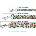 Load image into Gallery viewer, Dog Leash - Holly & Mistletoe
