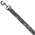 Load image into Gallery viewer, Dog Leash - Hibiscus Collage Gray Shades