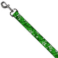 Load image into Gallery viewer, Dog Leash - Hibiscus Collage Green Shades