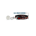 Load image into Gallery viewer, Dog Leash - I "Heart" BACON Black/Bacon