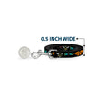 Load image into Gallery viewer, Dog Leash - Insects CLOSE-UP Black