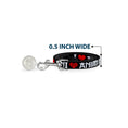 Load image into Gallery viewer, Dog Leash - I "Heart" ANIME Bold Black/White/Red