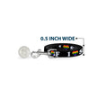 Load image into Gallery viewer, Dog Leash - I "HEART BRIDGE" SF Black/White/Rainbow