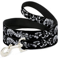 Load image into Gallery viewer, Dog Leash - Lucky Black/White