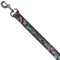 Load image into Gallery viewer, Dog Leash - Live Hard Die Young CLOSE-UP Turquoise
