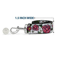 Load image into Gallery viewer, Dog Leash - Love Kills CLOSE-UP White