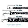 Load image into Gallery viewer, Dog Leash - Love Love Black/White