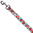Load image into Gallery viewer, Dog Leash - Lollipop Hearts White