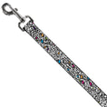 Load image into Gallery viewer, Dog Leash - Leopard White/Black/Multi Color