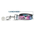 Load image into Gallery viewer, Dog Leash - Leopard White/Pinks/Blues/Black