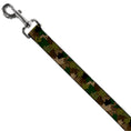 Load image into Gallery viewer, Dog Leash - Leaf Camo Browns/Greens/Black