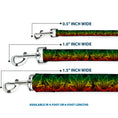 Load image into Gallery viewer, Buckle-Down Dog Leash - Marijuana Haze Rasta/Rasta
