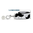 Load image into Gallery viewer, Dog Leash - Mustaches White/Black