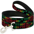 Load image into Gallery viewer, Dog Leash - MILK/Cartoons Black/Multi Color
