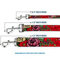 Load image into Gallery viewer, Dog Leash - Mom & Mom Red