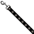 Load image into Gallery viewer, Dog Leash - Nautical Star Black/White