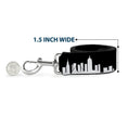 Load image into Gallery viewer, Dog Leash - New York Solid Skyline Black/White