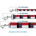 Load image into Gallery viewer, Dog Leash - North Carolina Flag/Black
