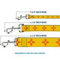 Load image into Gallery viewer, Dog Leash - New Mexico Flag Yellow/Red