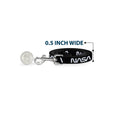 Load image into Gallery viewer, Dog Leash - NASA Text Black/White