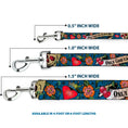 Load image into Gallery viewer, Dog Leash - Only God Can Judge Me Blue