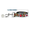 Load image into Gallery viewer, Dog Leash - Only God Can Judge Me CLOSE-UP White