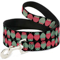 Load image into Gallery viewer, Dog Leash - Owls Flip Black/Mauve/Sage