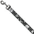 Load image into Gallery viewer, Dog Leash - Owl Expressions Black/White