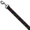 Load image into Gallery viewer, Dog Leash - Owl Sketch Black/Multi Color