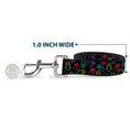Load image into Gallery viewer, Dog Leash - Owl Sketch Black/Multi Color