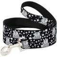 Load image into Gallery viewer, Dog Leash - Owls Black/White3