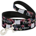 Load image into Gallery viewer, Dog Leash - Oregon Silhouette/PORTLAND OREGON-CITY OF ROSES Roses/White