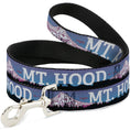 Load image into Gallery viewer, Dog Leash - Oregon MT. HOOD Scenery Blues/Purples/Black/White