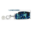 Load image into Gallery viewer, Dog Leash - Peace Dots White/Blue