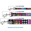 Load image into Gallery viewer, Dog Leash - Plaid & Animal Skins