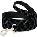 Load image into Gallery viewer, Dog Leash - Plaid X Black/Gray