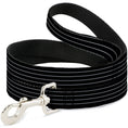 Load image into Gallery viewer, Dog Leash - Pinstripes Black/Gray
