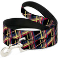 Load image into Gallery viewer, Dog Leash - Plaid Black/Yellow/Red/Blue/Orange