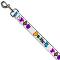 Load image into Gallery viewer, Dog Leash - Punk You White/Full Color