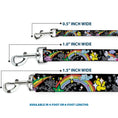 Load image into Gallery viewer, Dog Leash - Rainbow Cloud Stars Black