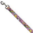 Load image into Gallery viewer, Dog Leash - Rainbow Cloud Stars Pink