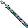 Load image into Gallery viewer, Dog Leash - Robots CLOSE-UP Black